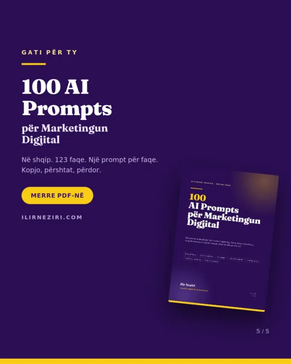 100 AI Prompts për Marketingun Digjital - Image 7