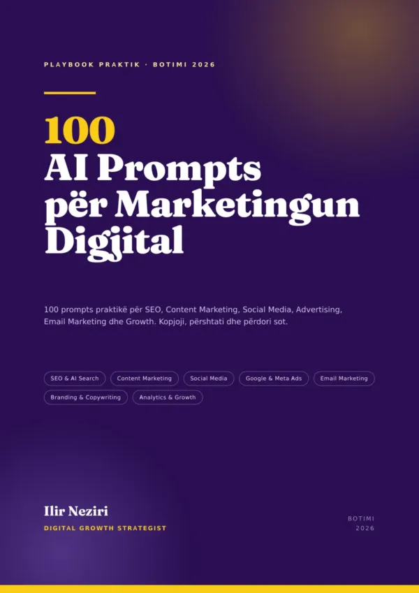 100 AI Prompts për Marketingun Digjital